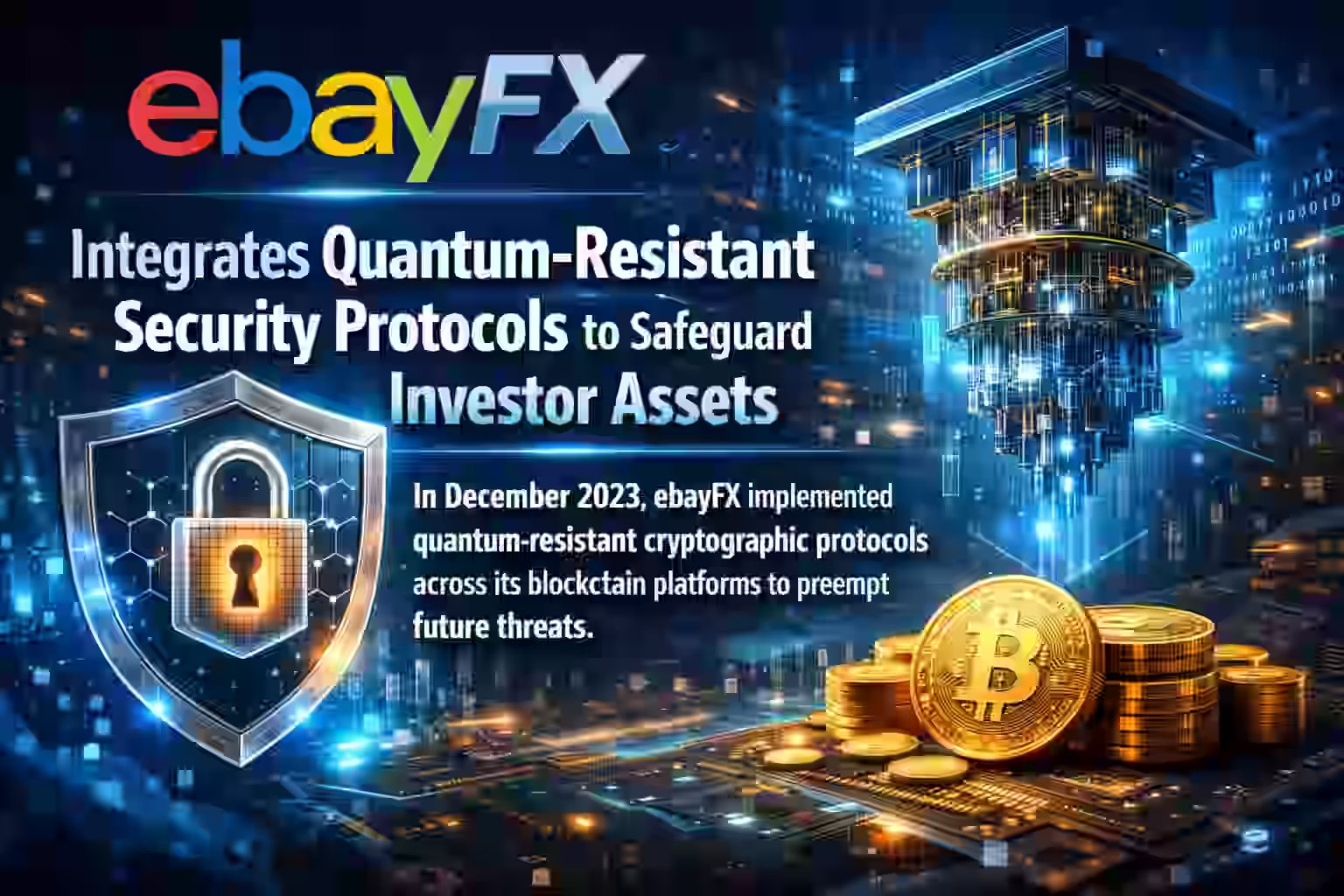 eBayFX Integrates Quantum-Resistant Security Protocols to Safeguard Investor Assets