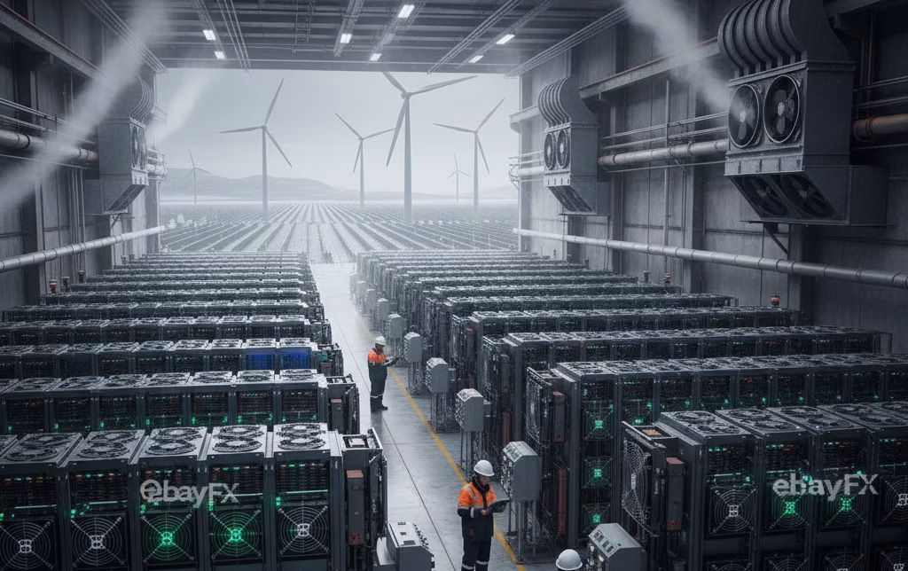 eBayFX Expands Bitcoin Mining Capacity as Network Hash Rate Hits Record Highs