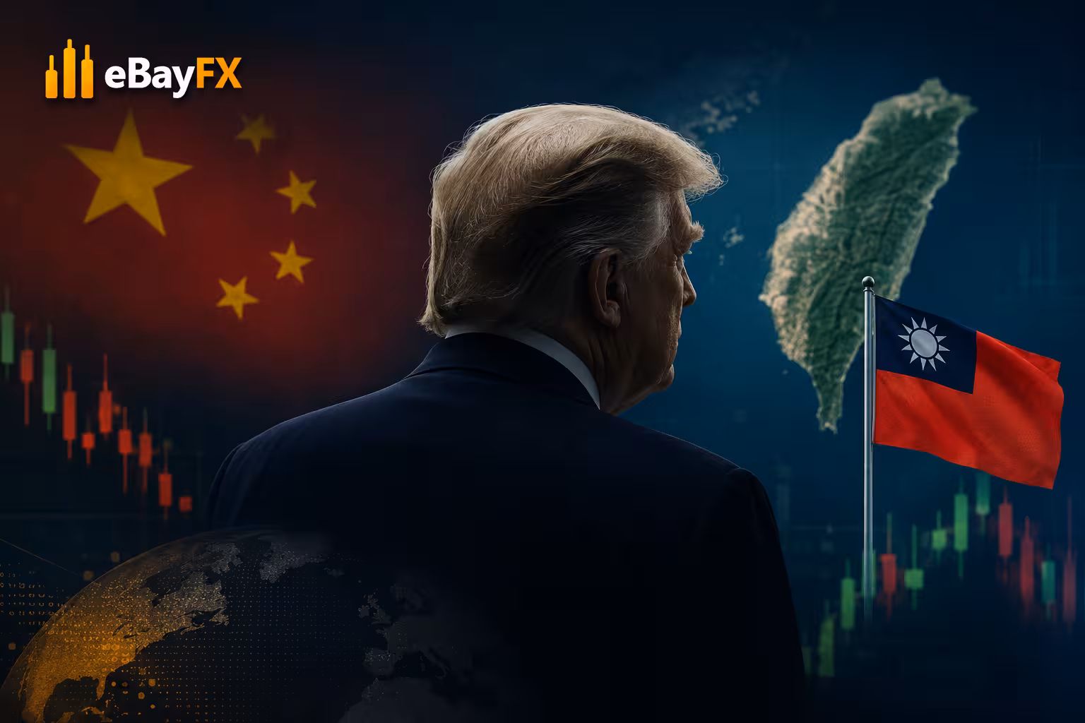 Midday Market Pulse: Returning from China, Trump is Ambiguous Over Taiwan