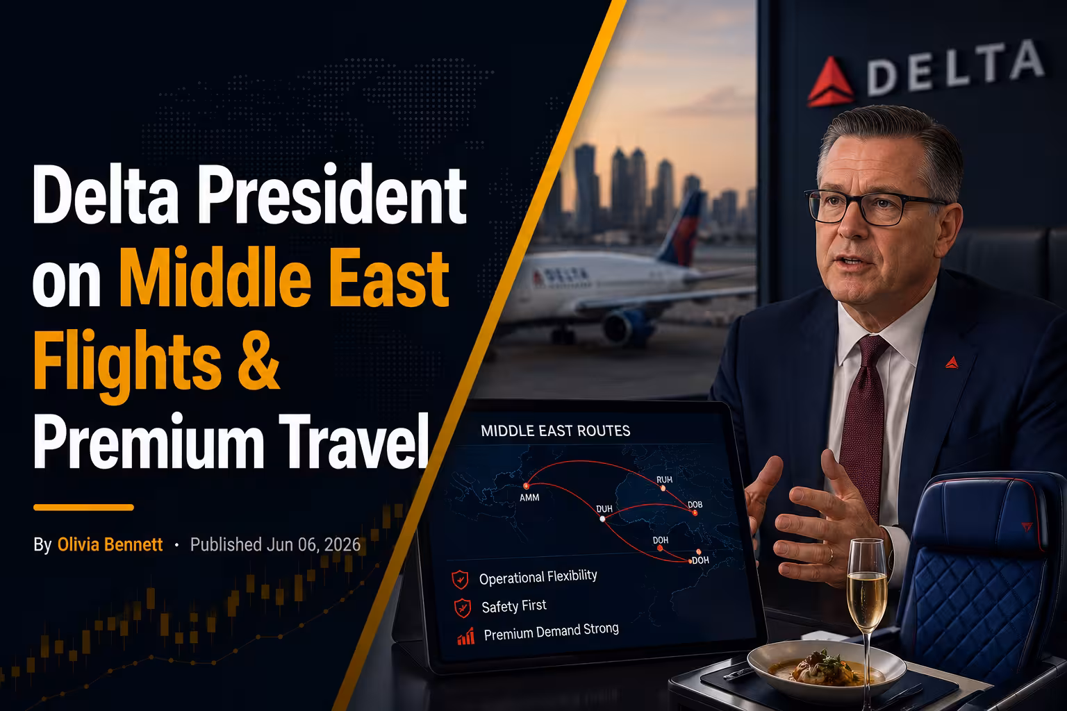 End-of-Day Insight: Delta President on Middle East Flights & Premium Travel