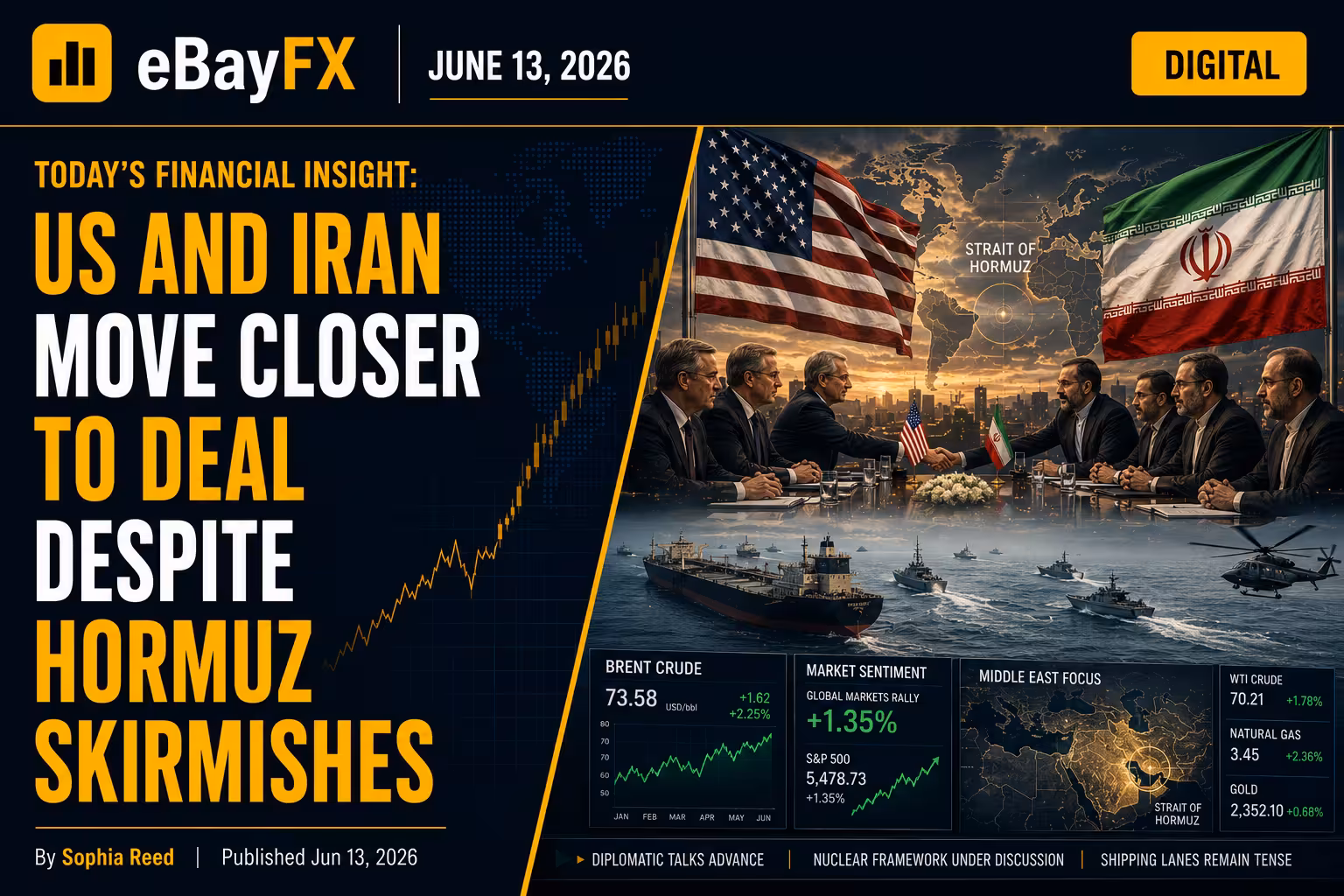 Afternoon Finance Digest: US and Iran Move Closer to Deal Despite Hormuz Skirmishes