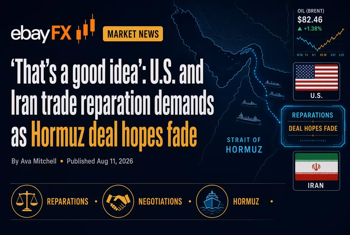 'That's a good idea': U.S. and Iran trade reparation demands as Hormuz deal hopes fade
