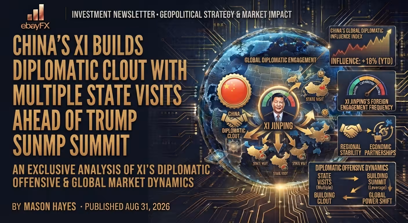 China's Xi builds diplomatic clout with multiple state visits ahead of Trump summit