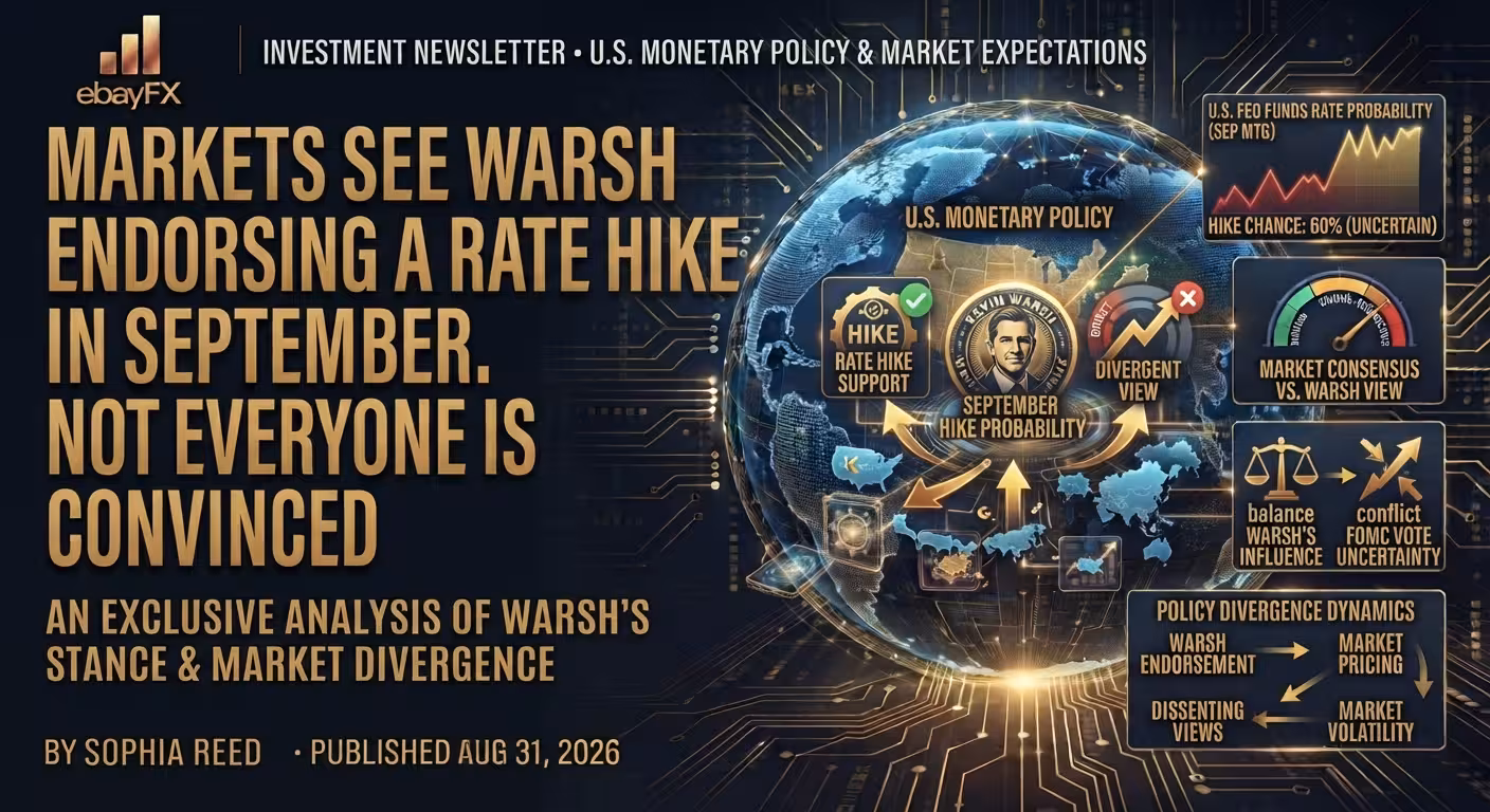 Markets see Warsh endorsing a rate hike in September. Not everyone is convinced