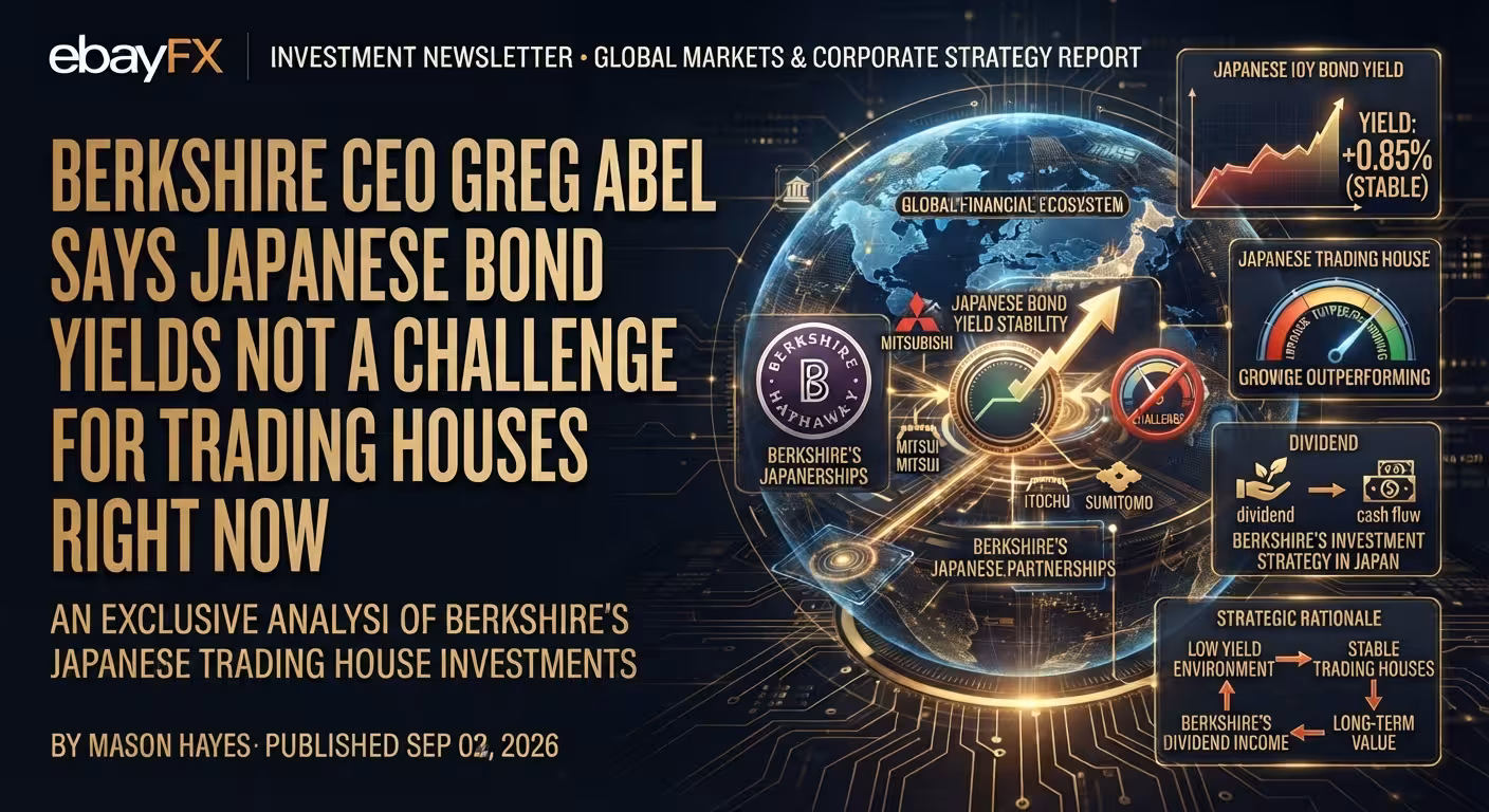 Berkshire CEO Greg Abel says Japanese bond yields not a challenge for trading houses right now