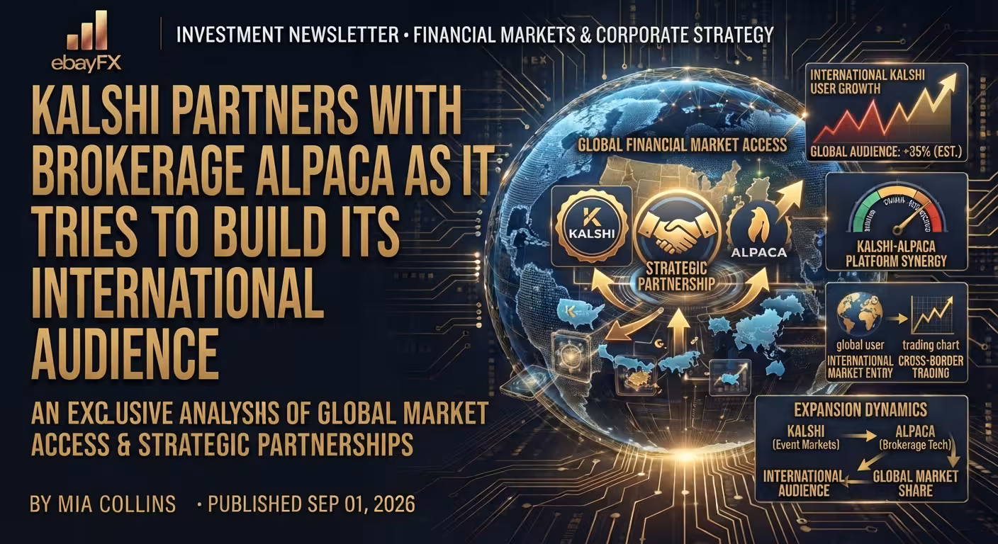 Kalshi partners with brokerage Alpaca as it tries to build its international audience