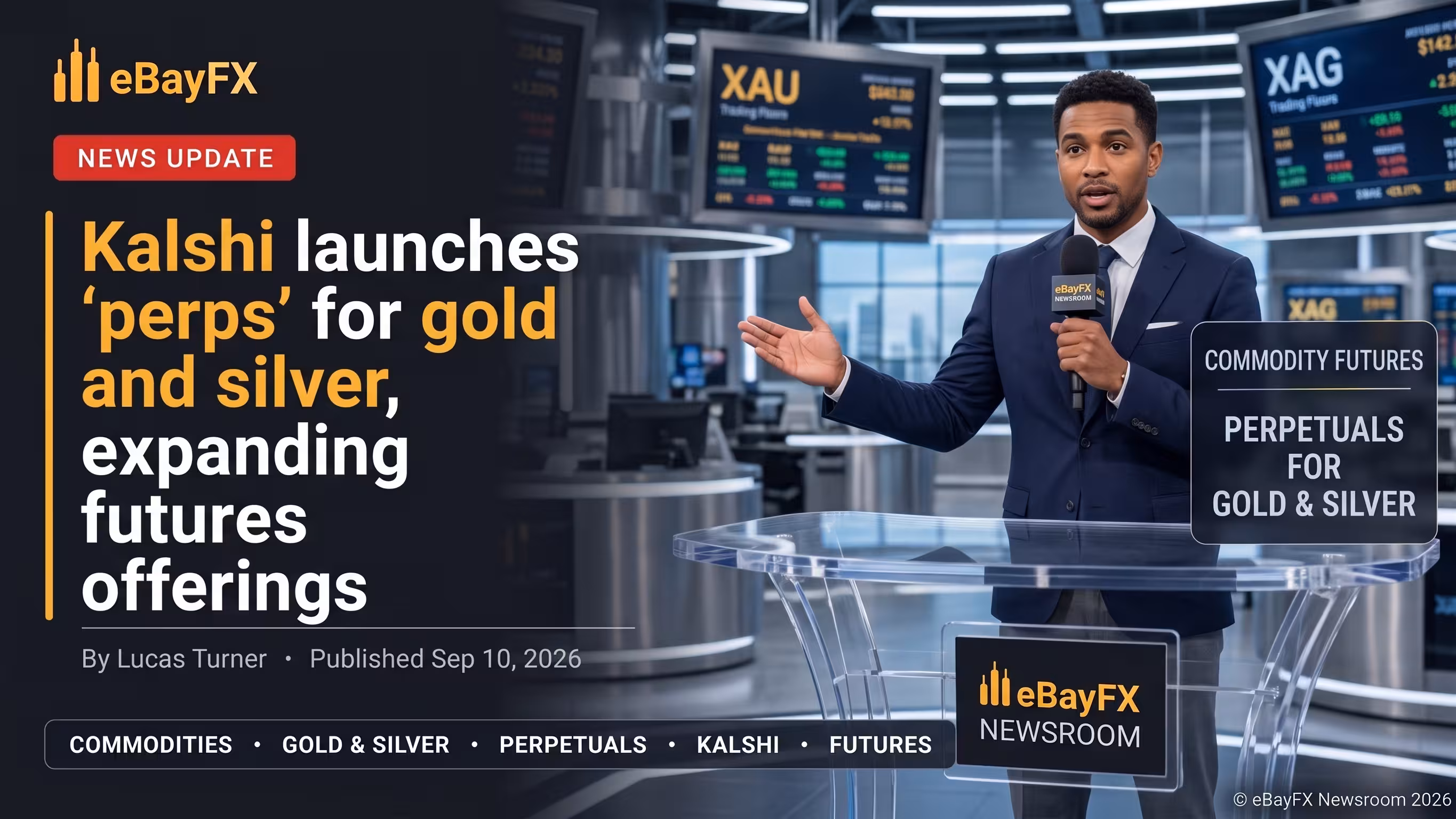 Kalshi launches ‘perps’ for gold and silver following CFTC approval, expanding futures offerings