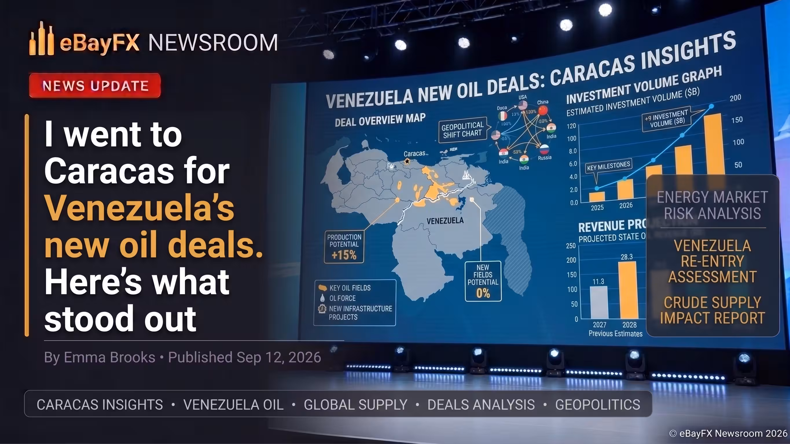 I went to Caracas for Venezuela’s new oil deals. Here’s what stood out