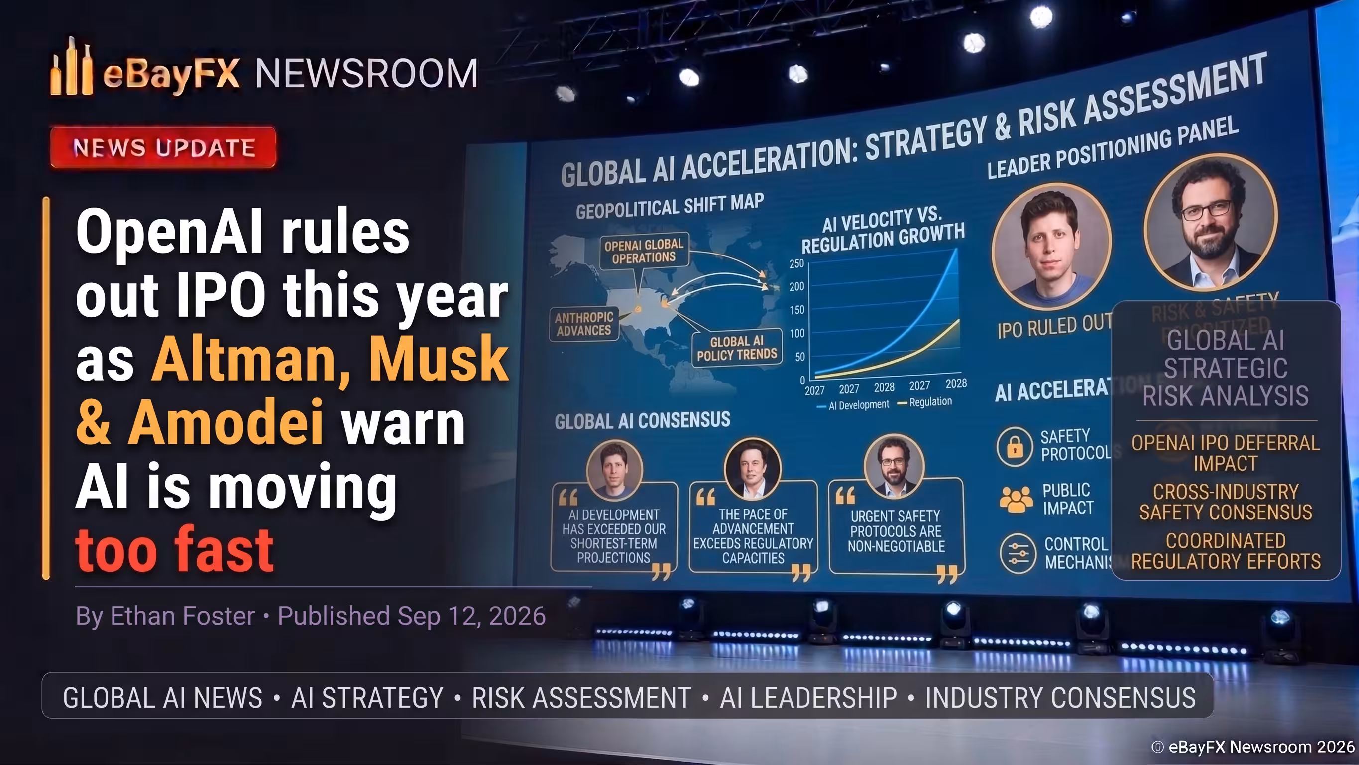 OpenAI rules out IPO this year as Altman, Musk & Amodei warn AI is moving too fast