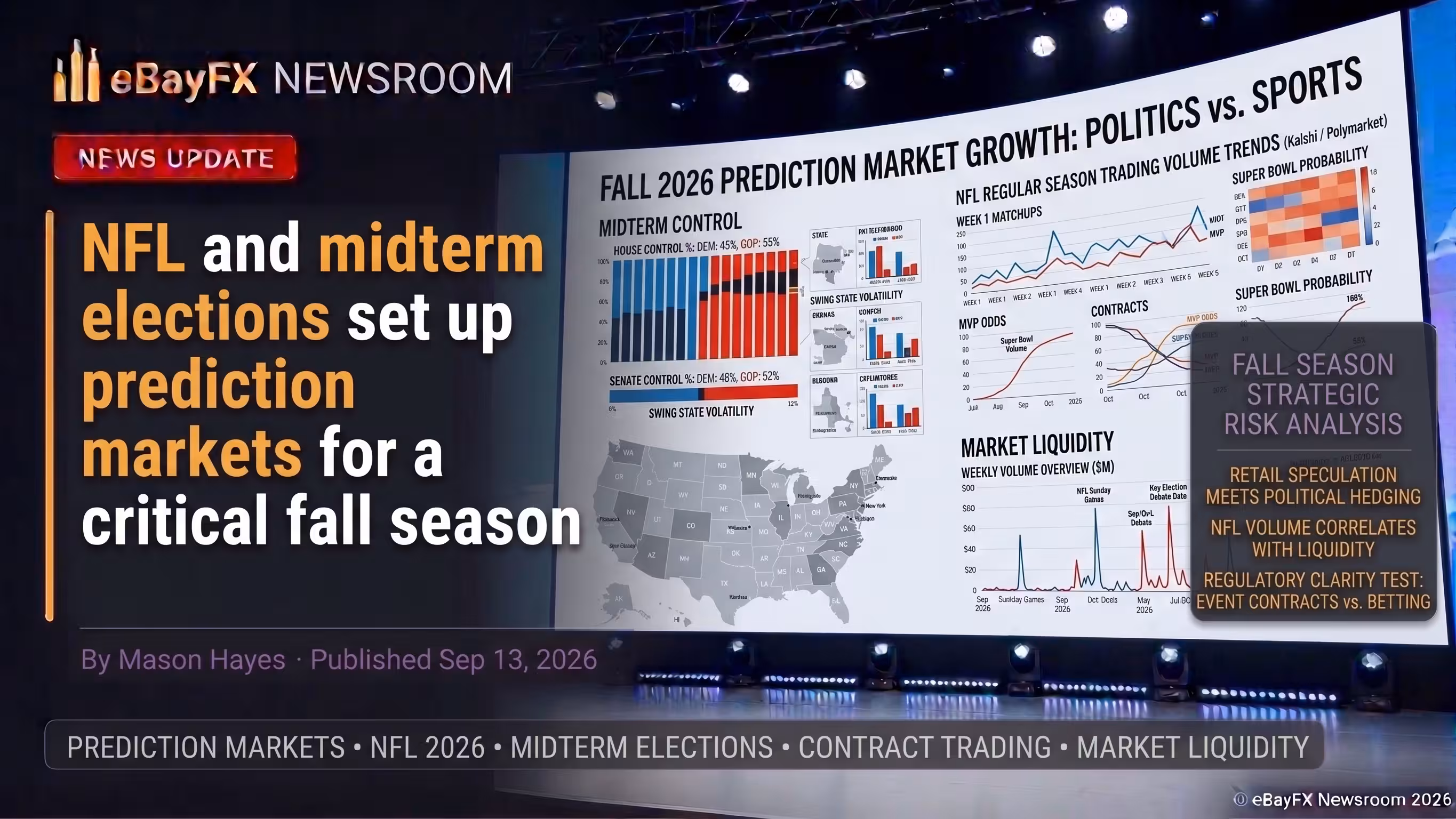 NFL and midterm elections set up prediction markets for a critical fall season