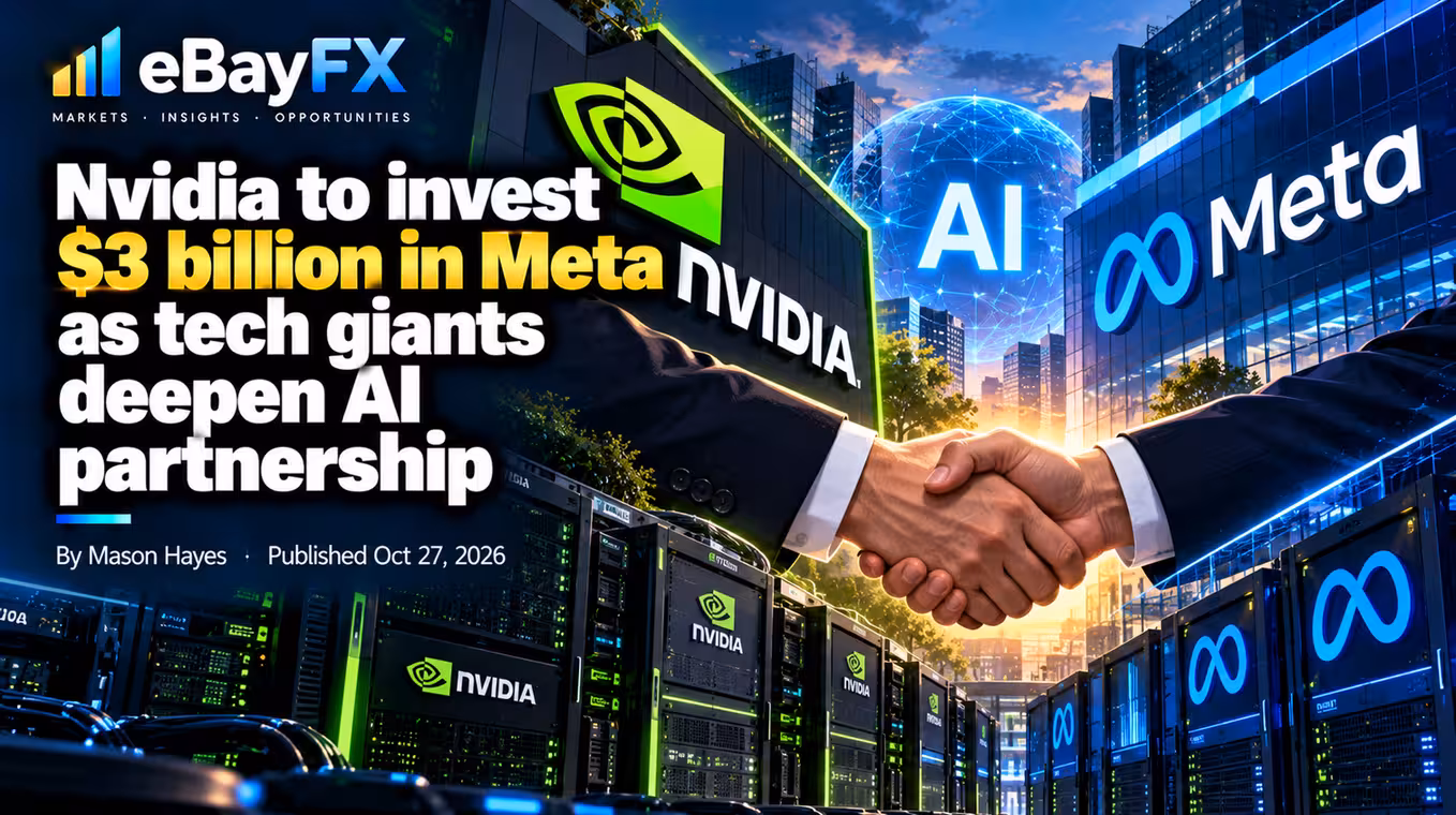 Nvidia to invest $3 billion in Meta as tech giants deepen AI partnership